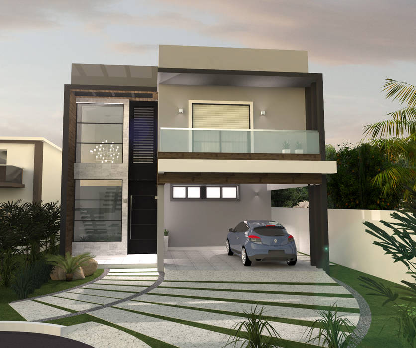 homify Casas modernas Tijolo