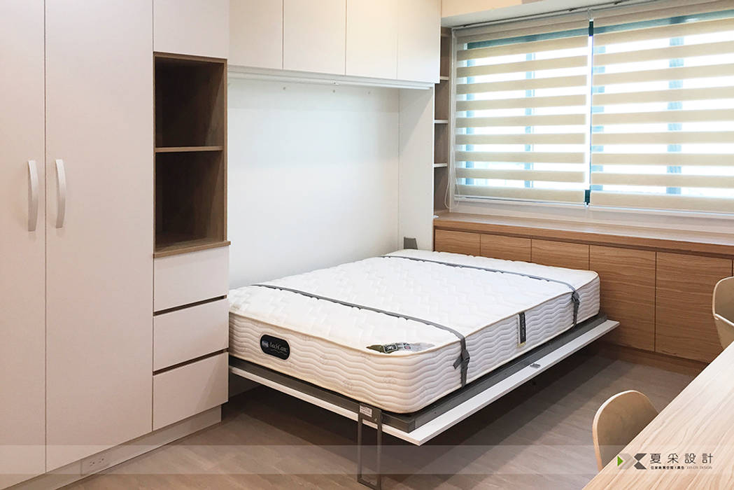 富立DC休閒會館 寬森空間設計 Modern Bedroom Metal Beds & headboards