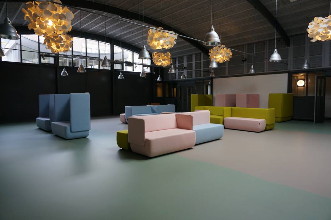 akoestische lampen van green furniture AID Interieur Architecten Bedrijfsruimten Kantoorgebouwen