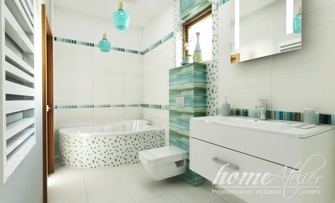 Kolonialny vintage, Home Atelier Home Atelier Colonial style bathroom