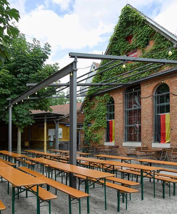 Zanker Pergola homify Klassische Häuser Pergola,Zanker,Terassenüberdachung,Restaurant,Sonnenschutz,Markise,Schwaneninsel