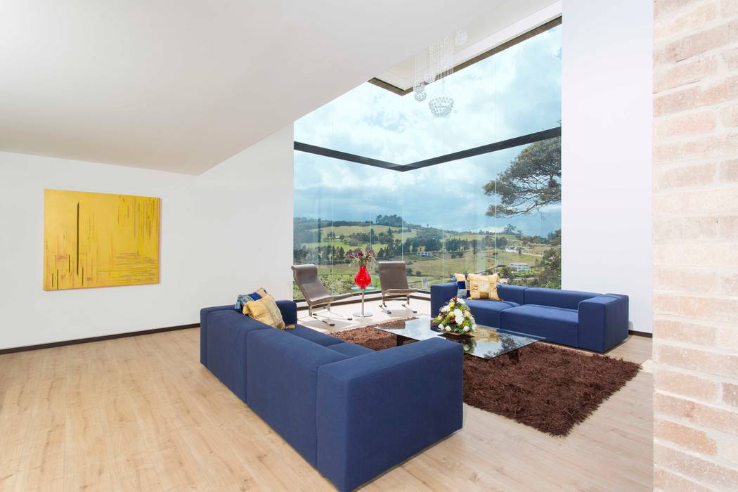 CASA SABANA BOGOTA, ATELIER CASA S.A.S ATELIER CASA S.A.S Modern living room Sofas & armchairs