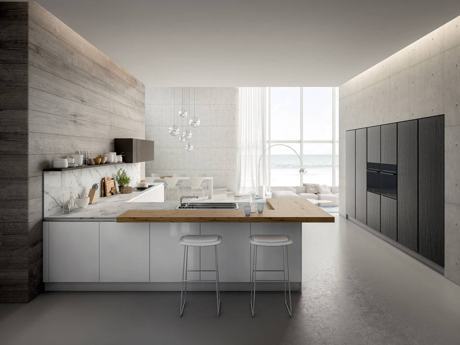 COCINAS ARMONY CUCINE, ATELIER CASA S.A.S ATELIER CASA S.A.S Cozinhas modernas