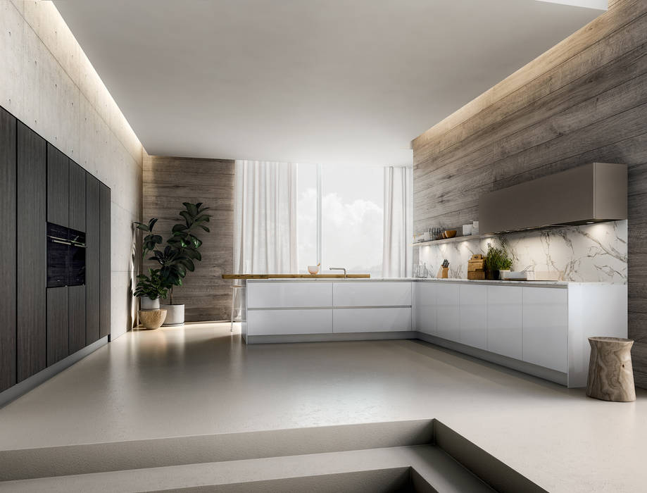 COCINAS ARMONY CUCINE, ATELIER CASA S.A.S ATELIER CASA S.A.S Кухня