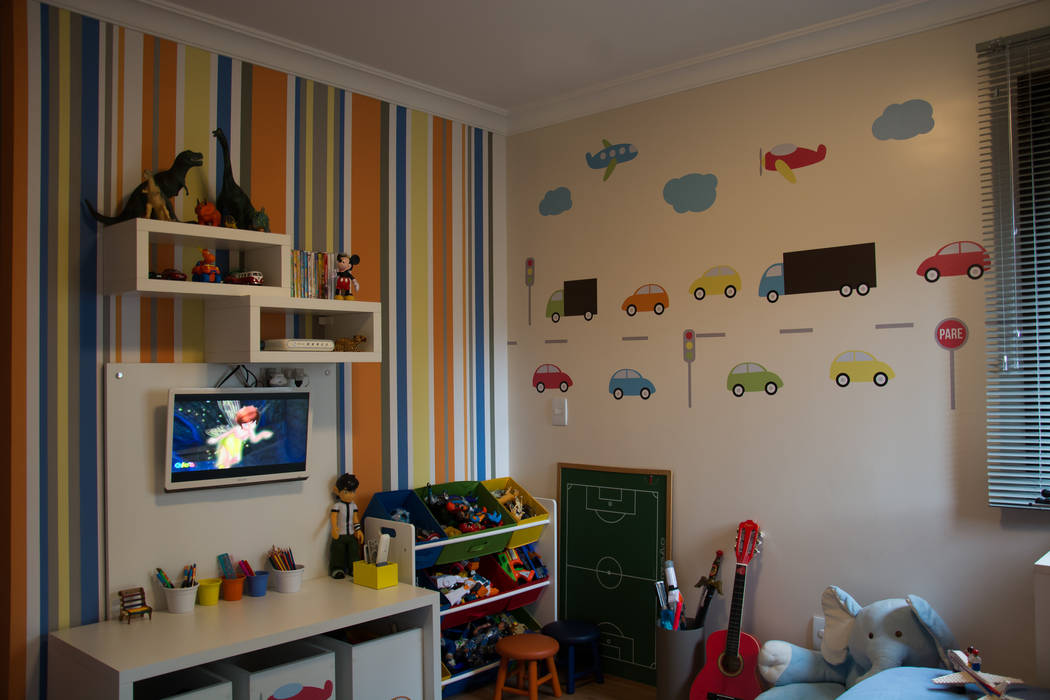 Quarto Infantil , arquiteta aclaene de mello arquiteta aclaene de mello Nursery/kid’s room Plastic