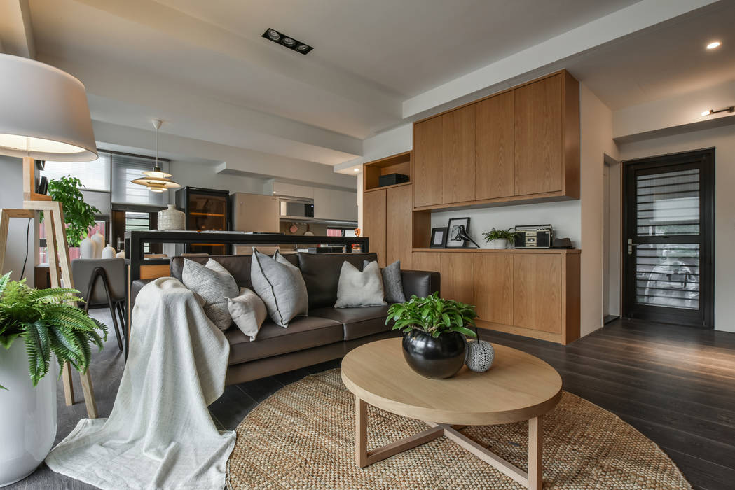客廳 存果空間設計有限公司 现代客厅設計點子、靈感 & 圖片 客廳,LIVING ROOM