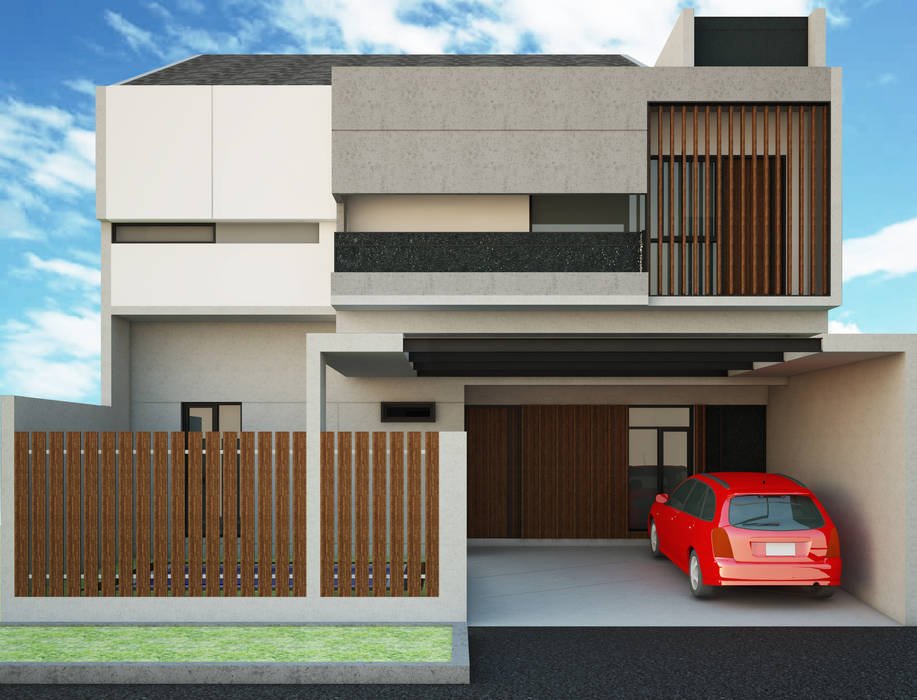Private House BSD AGRA Architecture private,house,bsd,tangerang,indonesia,modern,industrial,elegant