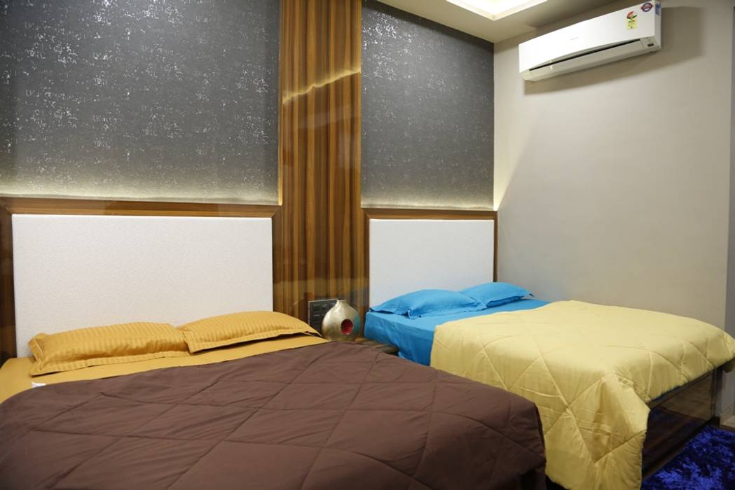 Singh Bunglow - Kalyan, Aesthetica Aesthetica Modern style bedroom