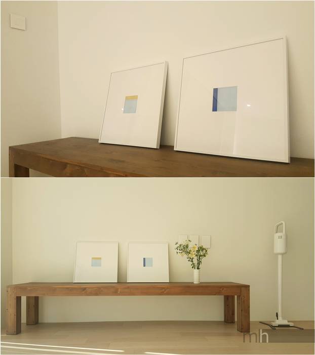 monohus project 단순한 집 , minimalhouse minimalhouse Media room