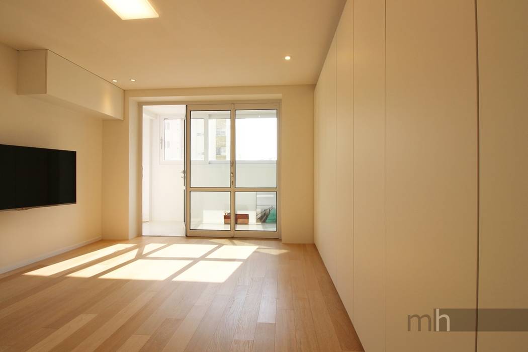 monohus project 단순한 집 , minimalhouse minimalhouse Media room