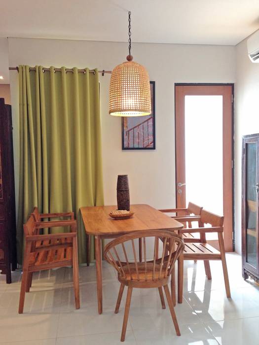 Interior Residential - Lanata 2 Residence, RANAH RANAH Ruang Makan Gaya Eklektik Wood effect
