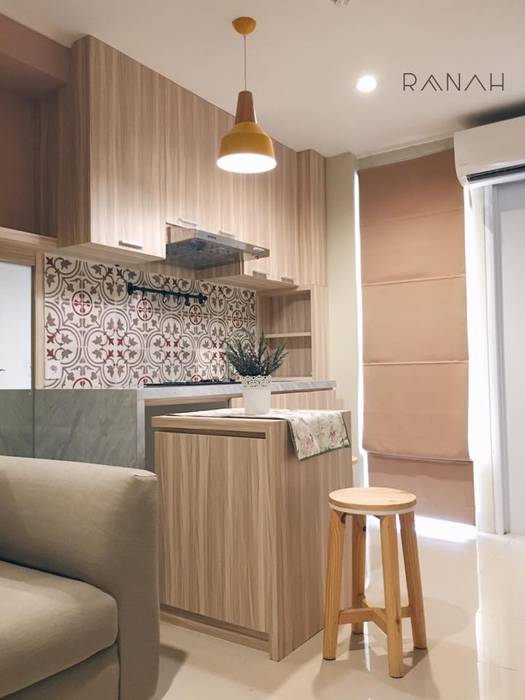 2 Bedrooms - Bassura City Apartment, RANAH RANAH Кухня