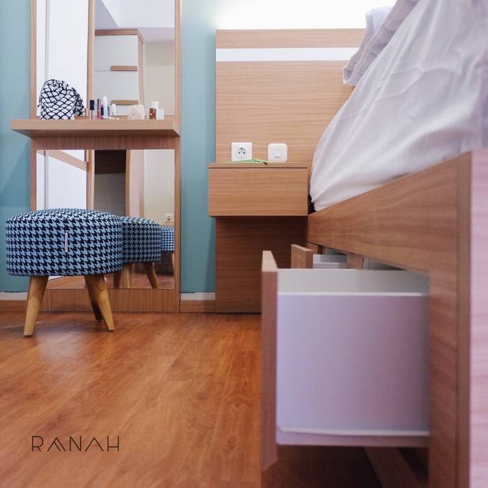 Studio Apartment - Margonda Residence 2, RANAH RANAH Kamar Tidur Modern
