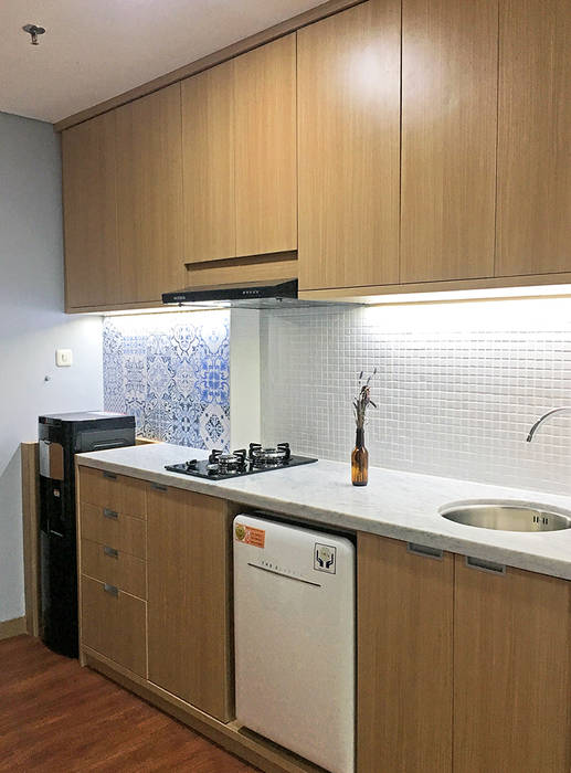 Studio Apartment - Woodland Park Kalibata, RANAH RANAH Dapur Minimalis