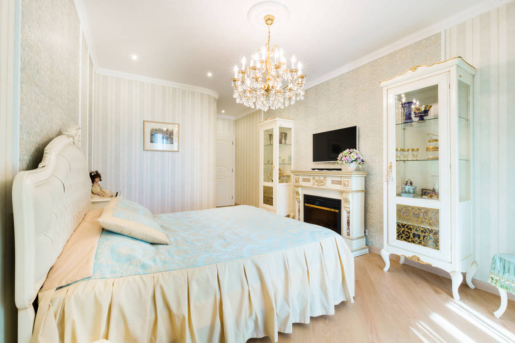 Пастель, Дизайнер Светлана Юркова Дизайнер Светлана Юркова Classic style bedroom