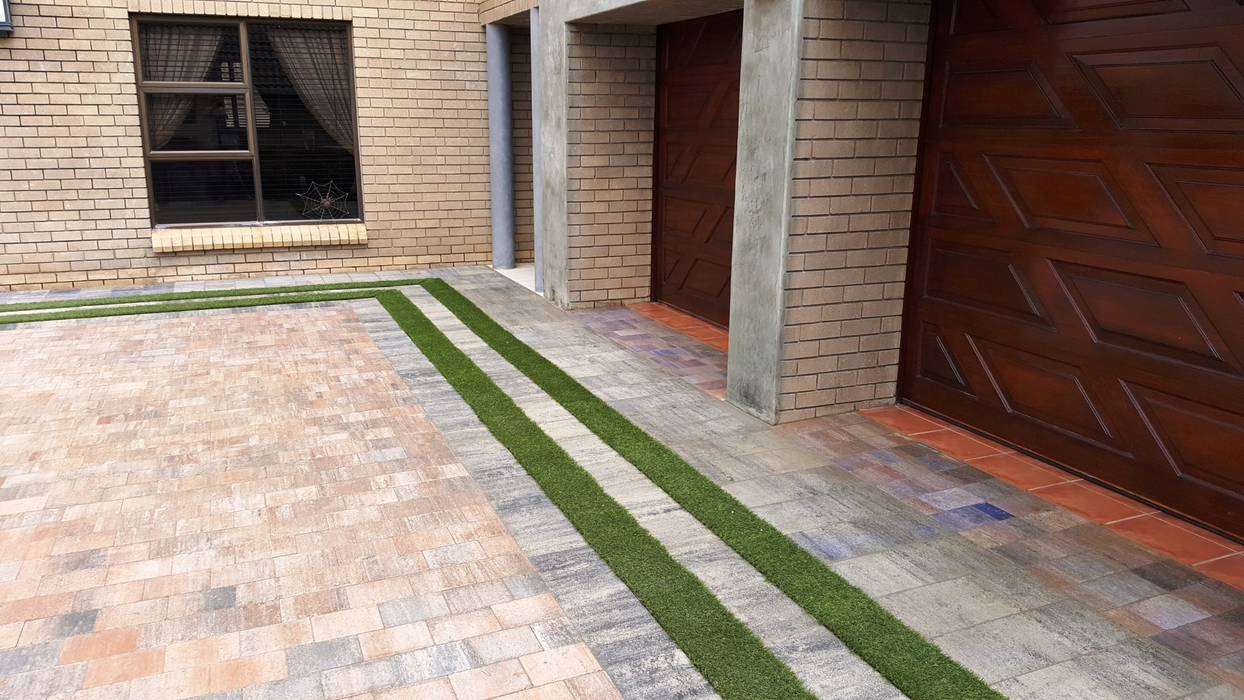 New driveway for Nkateko and Liesel, Gorgeous Gardens Gorgeous Gardens Modern style gardens