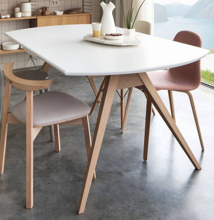 4 Seconds, MMooD MMooD Scandinavian style dining room MDF Tables