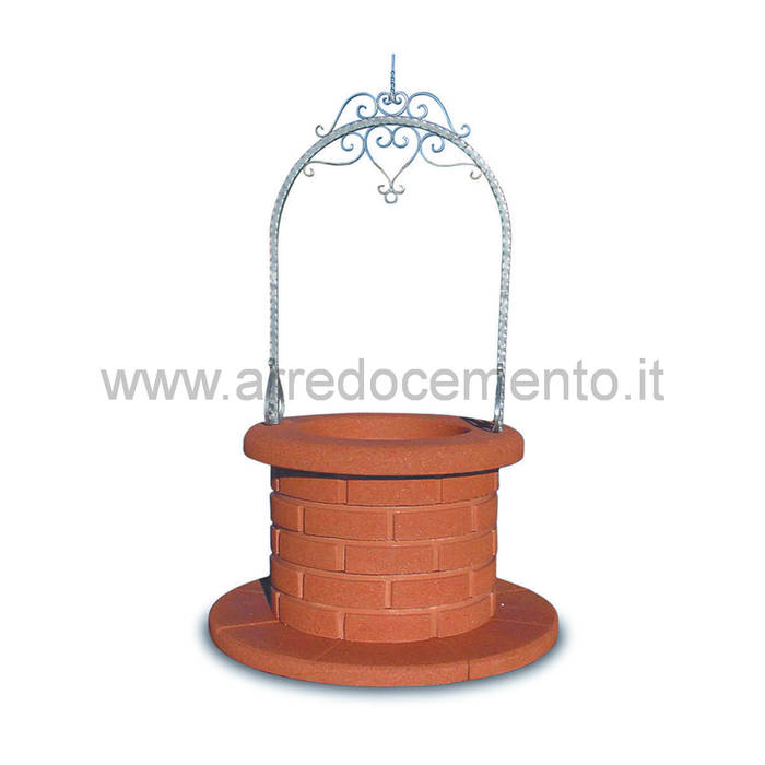 Pozzo da giardino Arrecocemento Giardino classico Accessori & Decorazioni