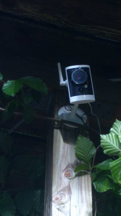 Diskrete Smarthome Video-Kamera Installation, Elektriker Rothgaenger Elektriker Rothgaenger Modern garden