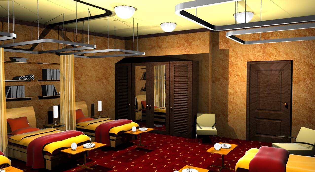 Police Club, Gurooji Designs Gurooji Designs Commercial spaces Hotels