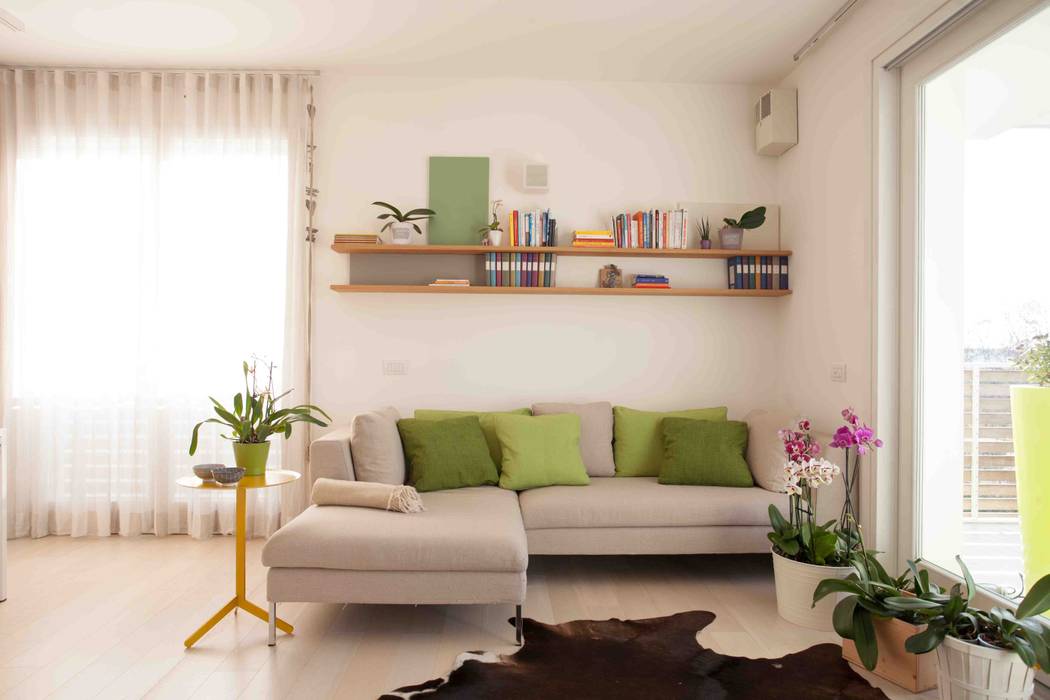 CASA MB, Marianna Porcellato Porvett Marianna Porcellato Porvett Scandinavian style living room