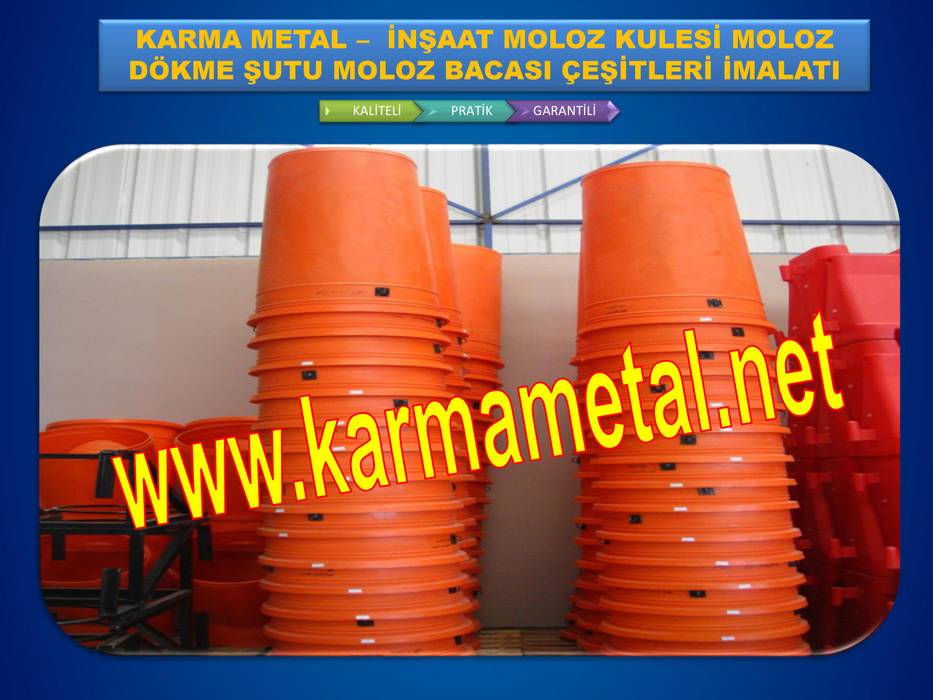 KARMA METAL-MOLOZ KULESİ MOLOZ BACASI MOLOZ SUTU IMALATI KARMA METAL