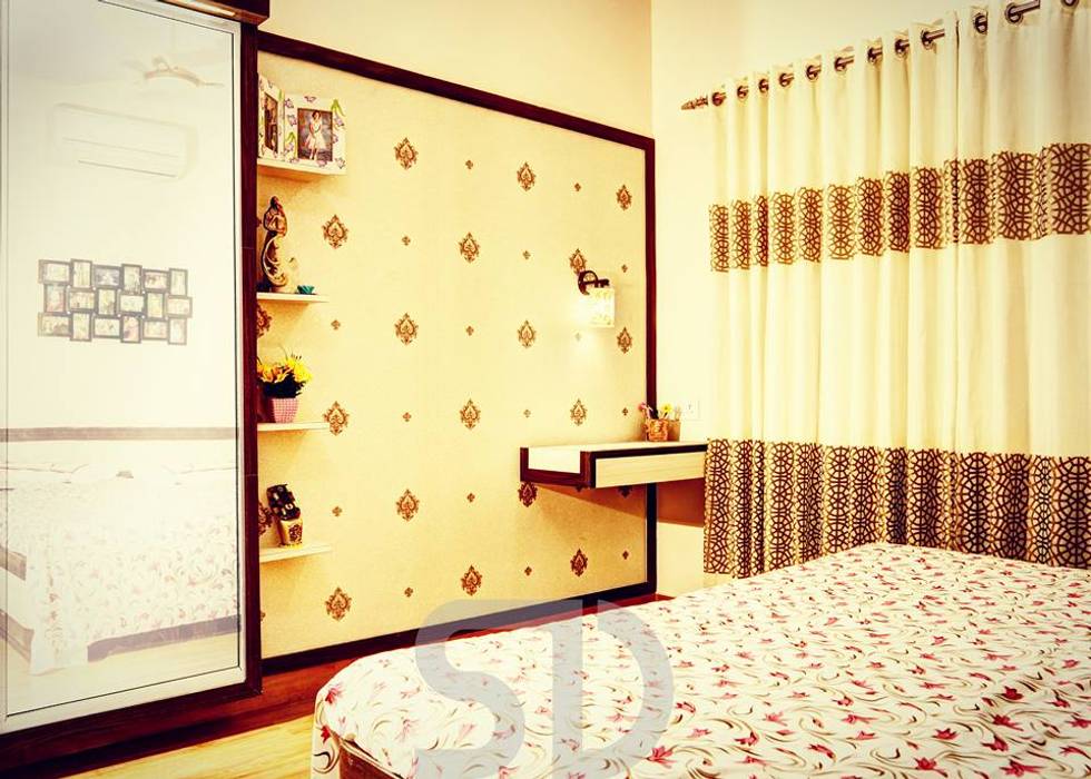 Master Bedroom Dressing Study Area Minimalist Bedroom By