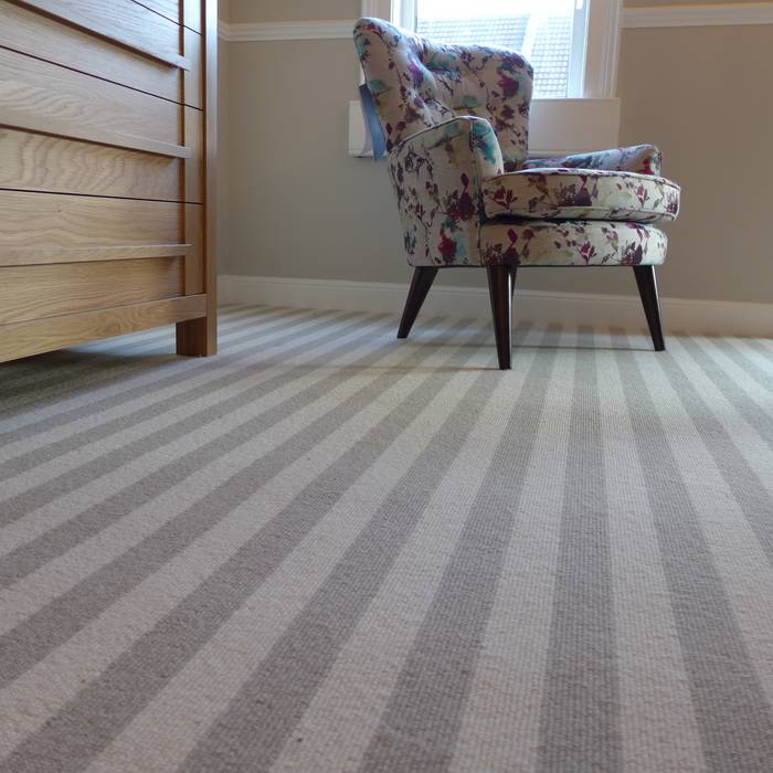 striped bedroom carpet Style Within Pisos Lana Naranja Alfombras