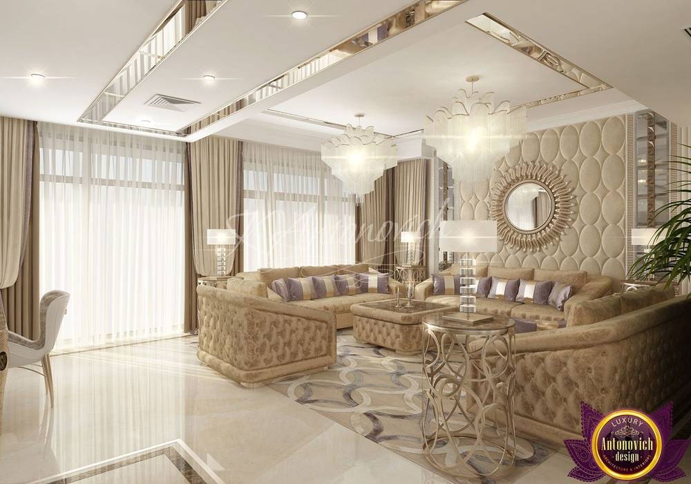 ​ Best Apartment design of Katrina Antonovich, Luxury Antonovich Design Luxury Antonovich Design Вітальня