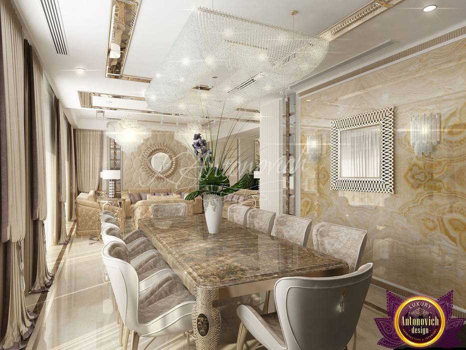 ​ Best Apartment design of Katrina Antonovich, Luxury Antonovich Design Luxury Antonovich Design 现代客厅設計點子、靈感 & 圖片