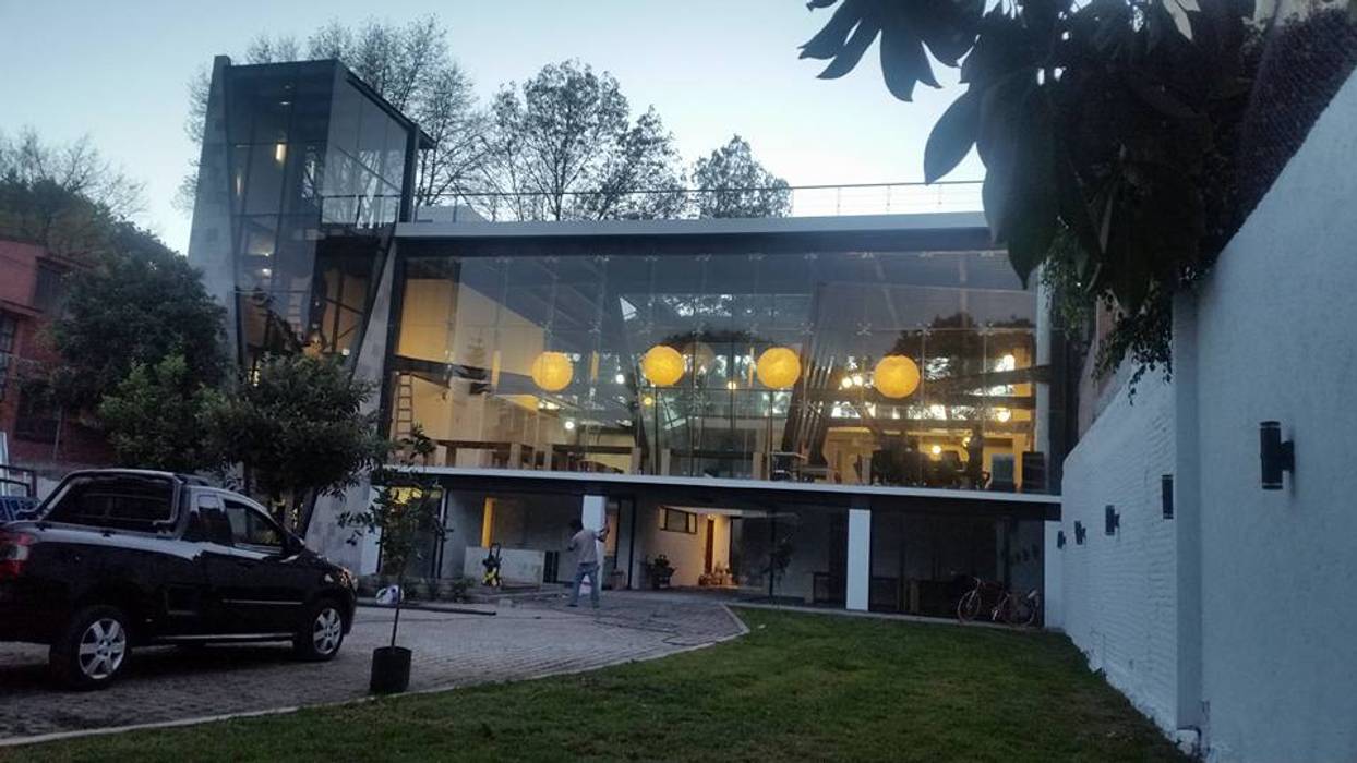 Oficinas en Coyoacán, Endémica Arquitectos Endémica Arquitectos Study/office