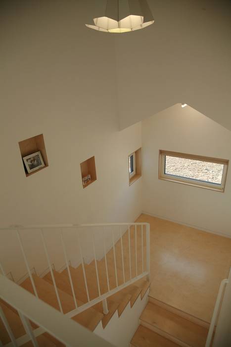 광주 은하수가, 위빌종합건설 위빌종합건설 Modern Corridor, Hallway and Staircase