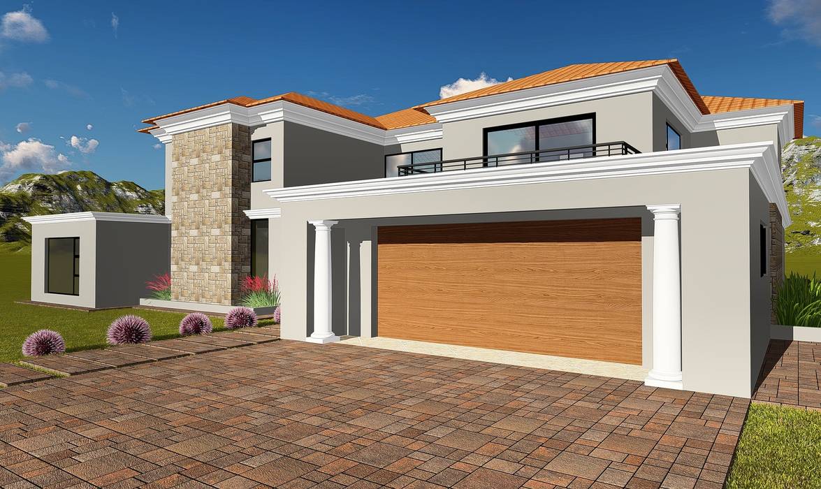 Crystal Park Benoni homify Modern houses