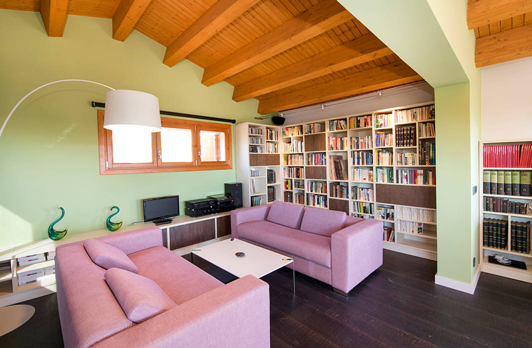 Casa en Sant Pau d'Ordal, Silvia R. Mallafré Silvia R. Mallafré Country style living room