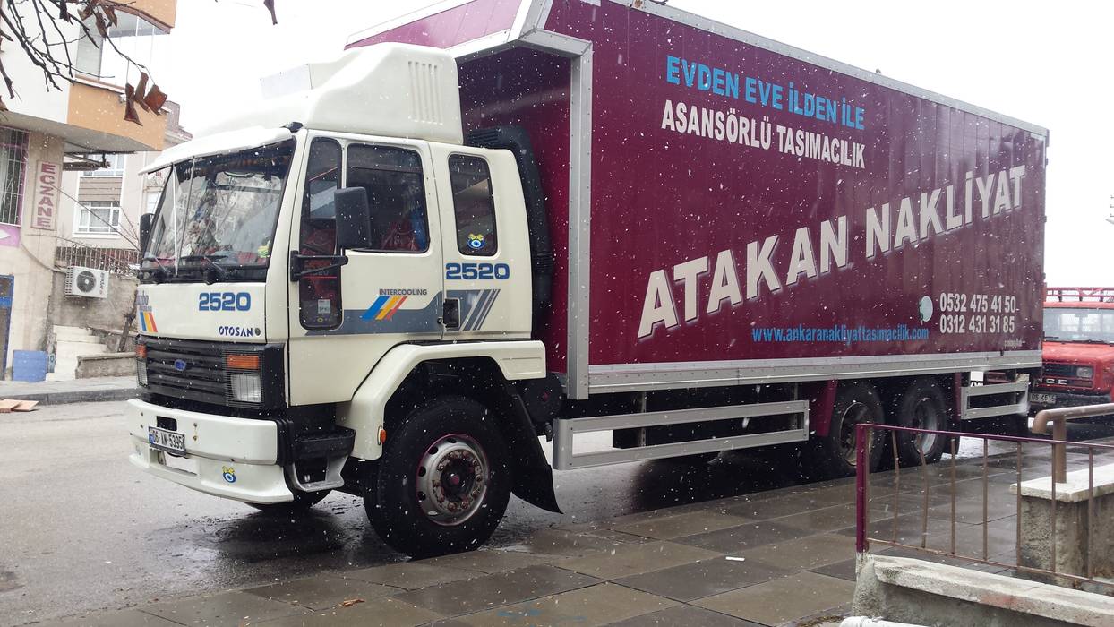Ankara Sehir Disi Esya Tasimacilik Sirketleri Asansorlu Esya Tasimacilik Ankara Modern Tarz Modern Bambu Yesil Homify