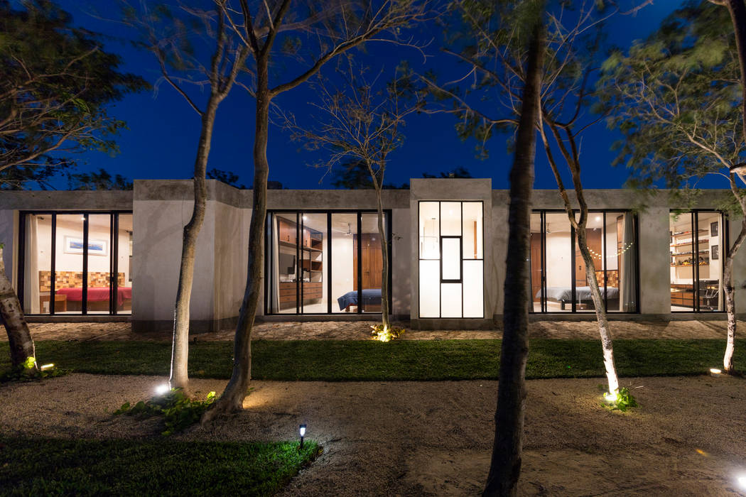 Casa Canto Cholul, Taller Estilo Arquitectura Taller Estilo Arquitectura 모던스타일 주택