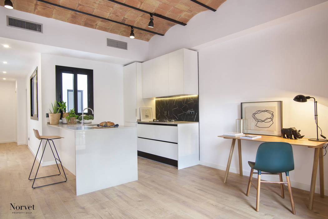 Estilismo Freser THE ROOM & CO interiorismo Cocinas de estilo moderno cocina,kitchen,escritorio,home staging,diseño interior,Accesorios y textiles