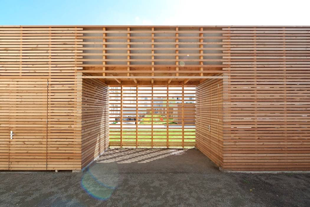Schuppen prosa architekten moderne garagen & schuppen holz | homify