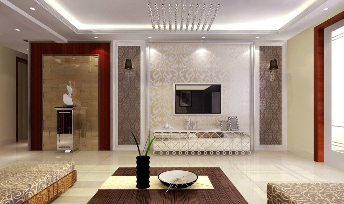 Mangalore Interior Design Projects, Chavadi Interiors Chavadi Interiors Classic style living room