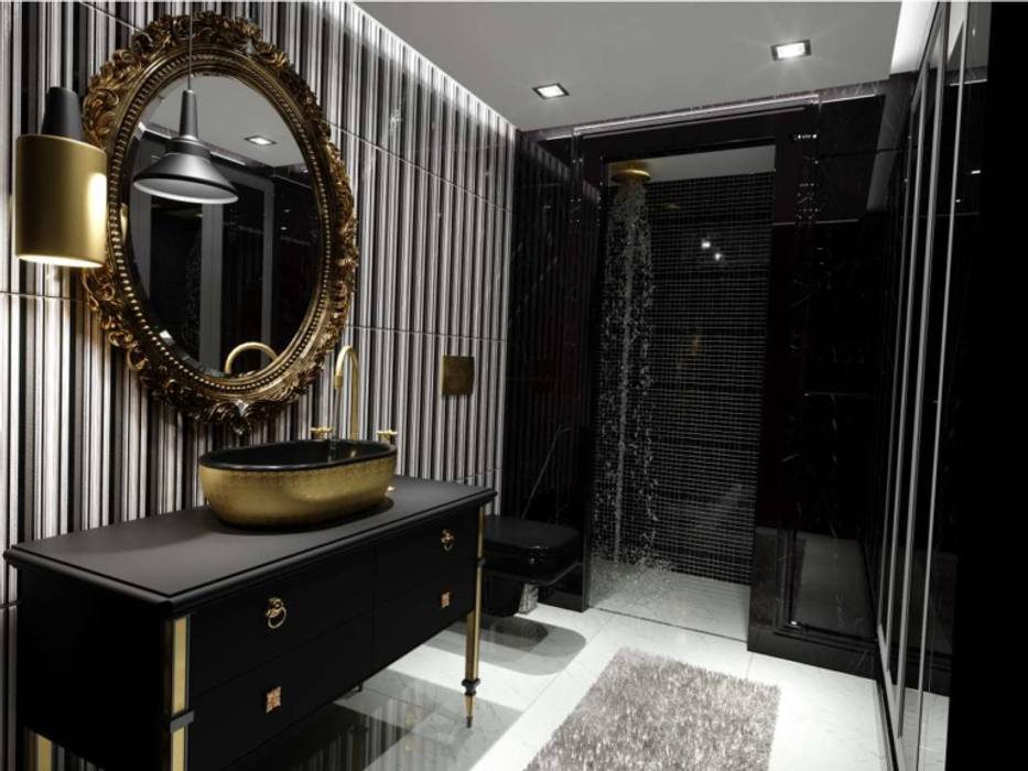 Hande Hanım Konut, VERO CONCEPT MİMARLIK VERO CONCEPT MİMARLIK Baños modernos