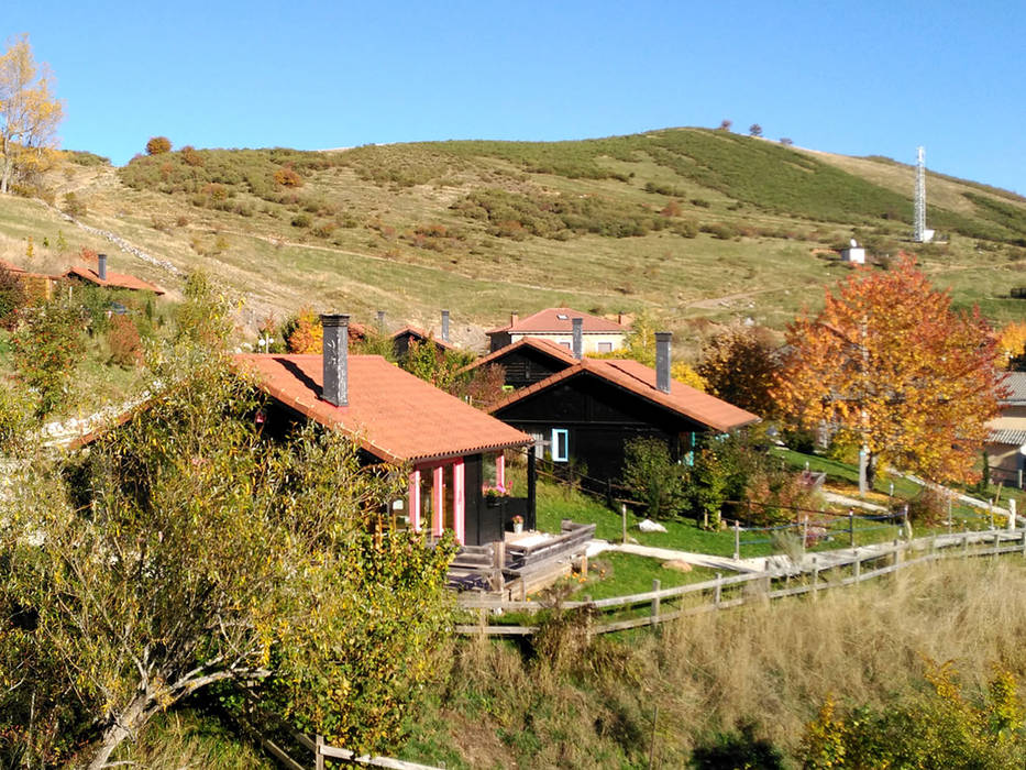 RUSTICASA | Cabañas Patagónicas | Verão, RUSTICASA RUSTICASA Ruang Komersial Parket Multicolored Hotels