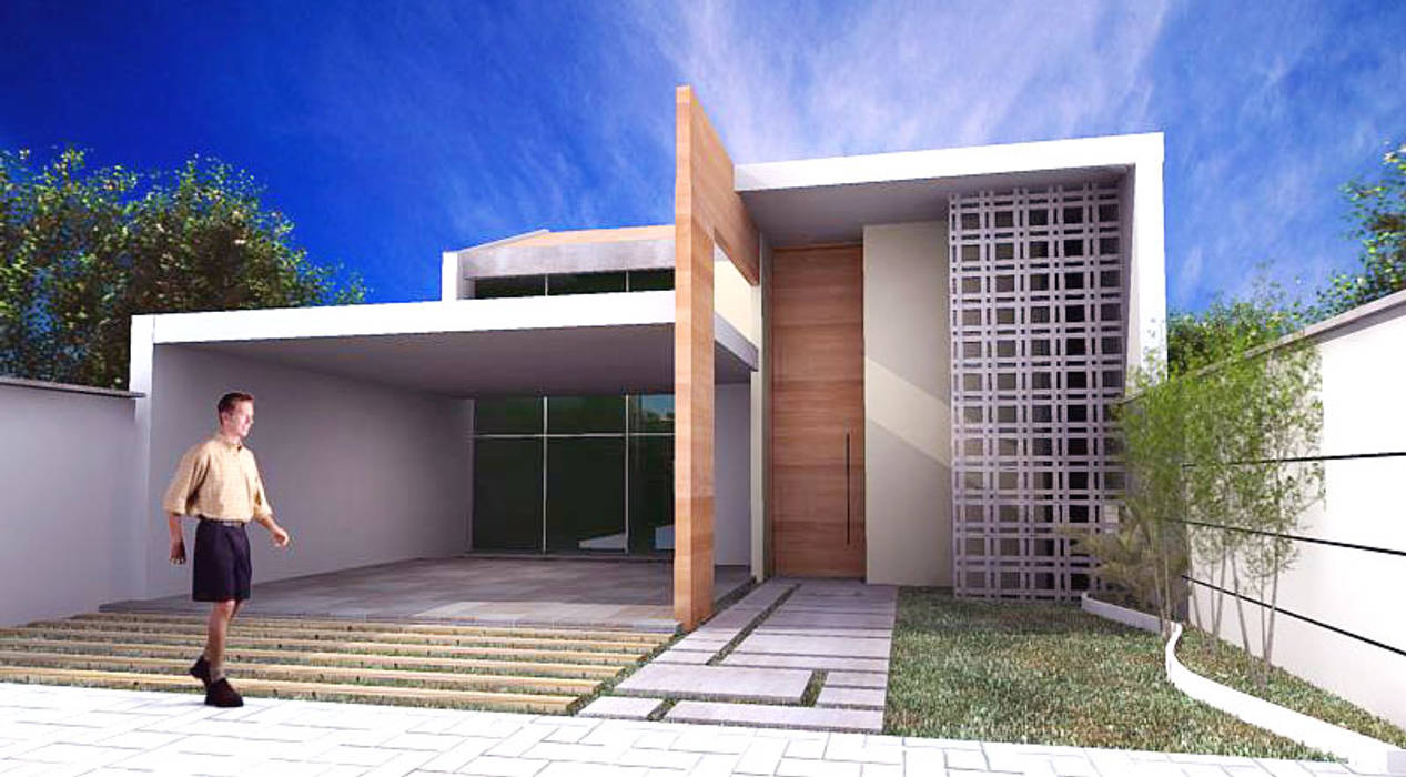 Casa LED, Sergio Matos Arquitetura Sergio Matos Arquitetura Modern houses