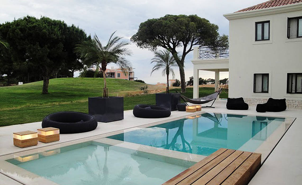 Vakantiewoning Portugal, design iD design iD Moderne zwembaden