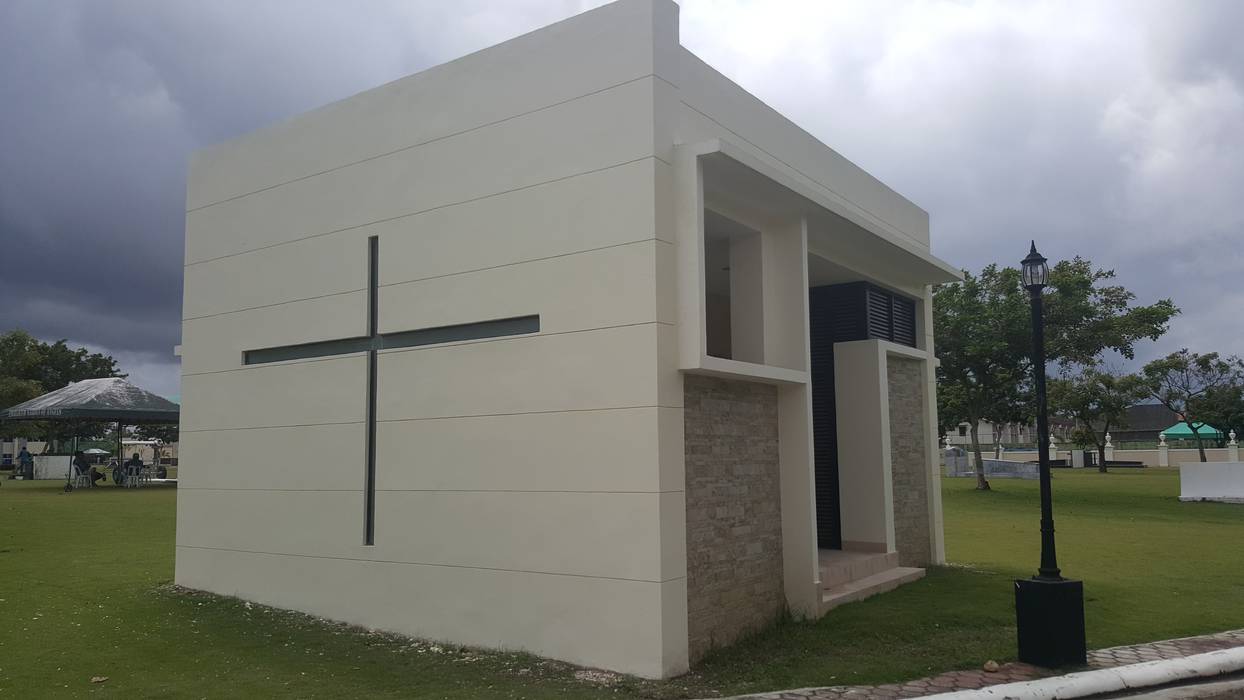 Family Mausoleum Archcentric Design & Development Minimalist conservatory