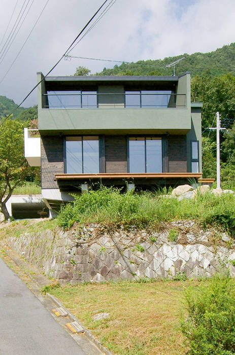 mori-湖 琵琶湖を望む家, 一級建築士事務所アールタイプ 一級建築士事務所アールタイプ Modern Evler