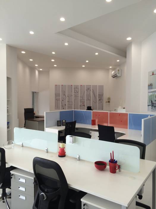 Featherlite Retail Store, Vedasri Siddamsetty Vedasri Siddamsetty Commercial spaces Shopping Centres