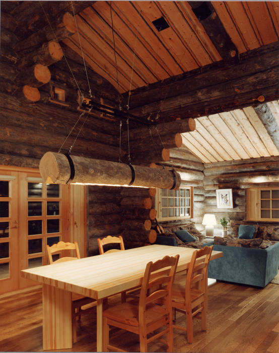 homify Country style dining room Wood Wood effect