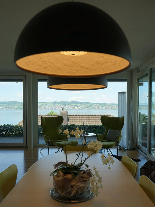 Moderne Pendelleuchte Coral Ohne Licht Wohnzimmer
