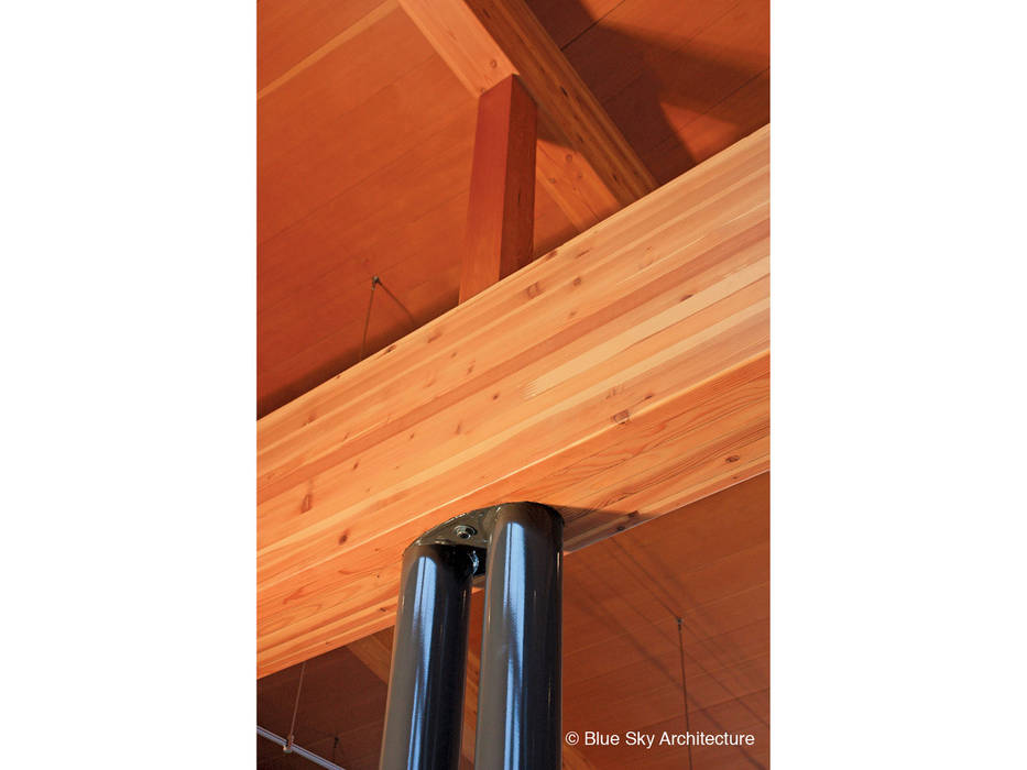 Miracle Beach House, Helliwell + Smith • Blue Sky Architecture Helliwell + Smith • Blue Sky Architecture Walls Brown,Door,Wood,Table,Rectangle,Wood stain,Flooring,Varnish,Plank,Door handle