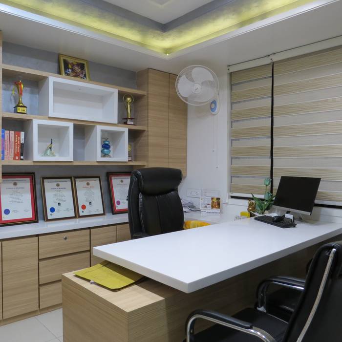 Office Interior For M. Birla & Company, umesh prajapati designs umesh prajapati designs Commercial spaces Offices & stores